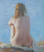 Meditaion - oil, canvas