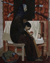 Mother - oil, canvas